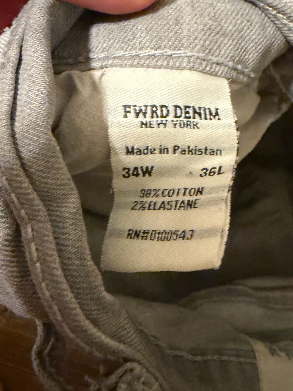 FWRD Denim & Co. Stacked Cargo Jeans